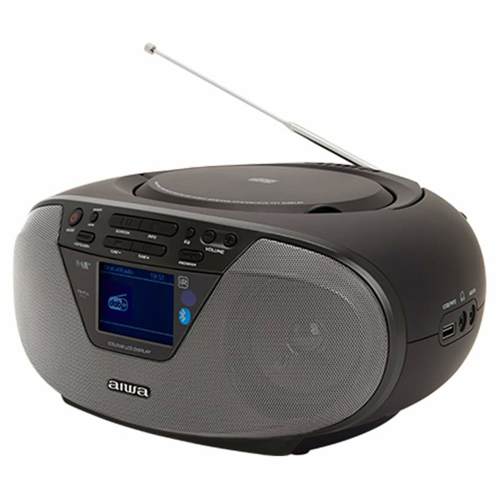 Radio CD MP3 Aiwa BBTU500DAB/BK Negro FM Radio CD MP3 Aiwa BBTU500DAB/BK Negro FM