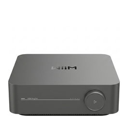 WiiM Amp Pro Amplificador Estéreo Multiroom Streaming, 120W, 8Ω, Bluetooth 5.3, Wi-Fi 2.4/5/6 GHz, AirPlay, Gris Oscuro