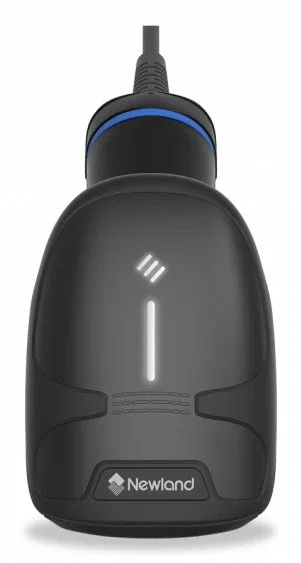 Newland HR33 Marlin Lector de Códigos de Barras Portátil 1D/2D CMOS Negro, Escanea QR, PDF417, Aztec, con OCR para Pasaporte y DNI China, USB, IP52
