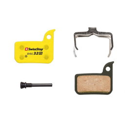 SwissStop Juego de pastillas de freno orgánicas Disc 32 RS, compatible con SRAM Red eTap AXS, HRD, Level Ultimate, Level TLM