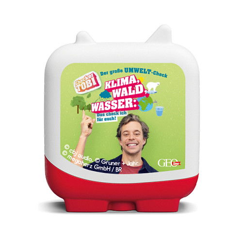 Tonies Set Clever Tonies Checker Tobi (4 Tonies), Juguete Musical, Compatible con Toniebox, 223 Min Reproducción