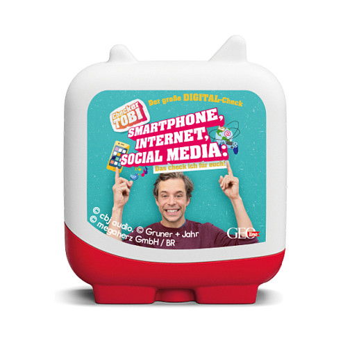 Tonies Set Clever Tonies Checker Tobi (4 Tonies), Juguete Musical, Compatible con Toniebox, 223 Min Reproducción