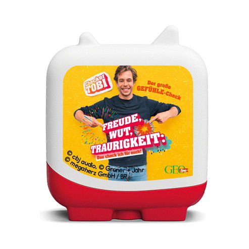 Tonies Set Clever Tonies Checker Tobi (4 Tonies), Juguete Musical, Compatible con Toniebox, 223 Min Reproducción