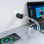 Aisens Cargador GaN 65W con 2xUSB-C A110-1030 Negro