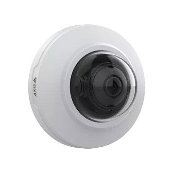 Axis Cámara de seguridad IP fija dome mini M3086-V interior 4 MP, 130° vista, PoE, con micrófono incorporado - Blanco
