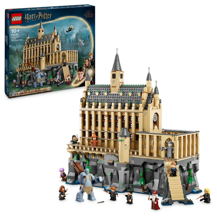 LEGO 76435 Harry Potter Schloss Hogwarts: Die Große Halle Set de Construcción 1732 Piezas