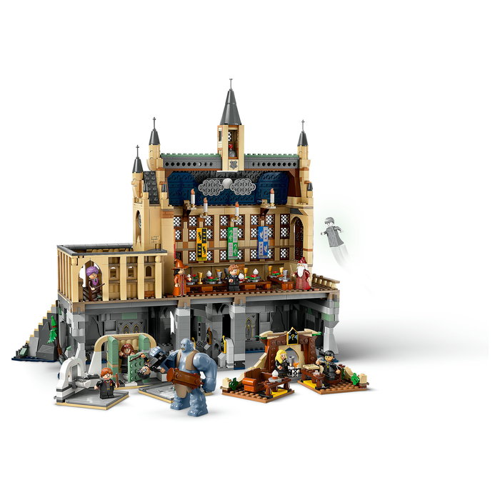 LEGO 76435 Harry Potter Schloss Hogwarts: Die Große Halle Set de Construcción 1732 Piezas