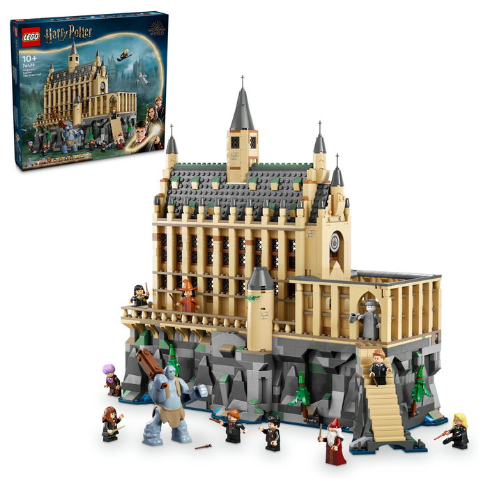 LEGO 76435 Harry Potter Schloss Hogwarts: Die Große Halle Set de Construcción 1732 Piezas