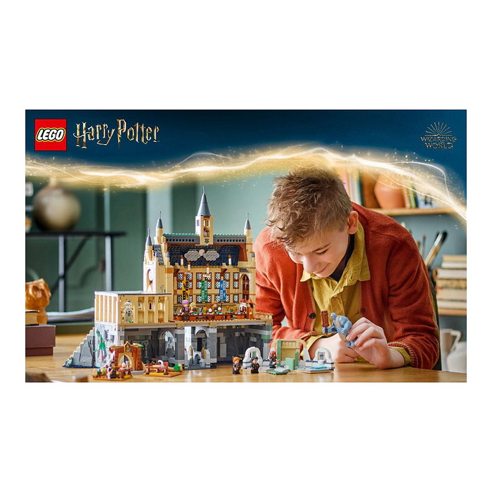 LEGO 76435 Harry Potter Schloss Hogwarts: Die Große Halle Set de Construcción 1732 Piezas