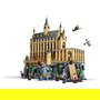 LEGO 76435 Harry Potter Schloss Hogwarts: Die Große Halle Set de Construcción 1732 Piezas