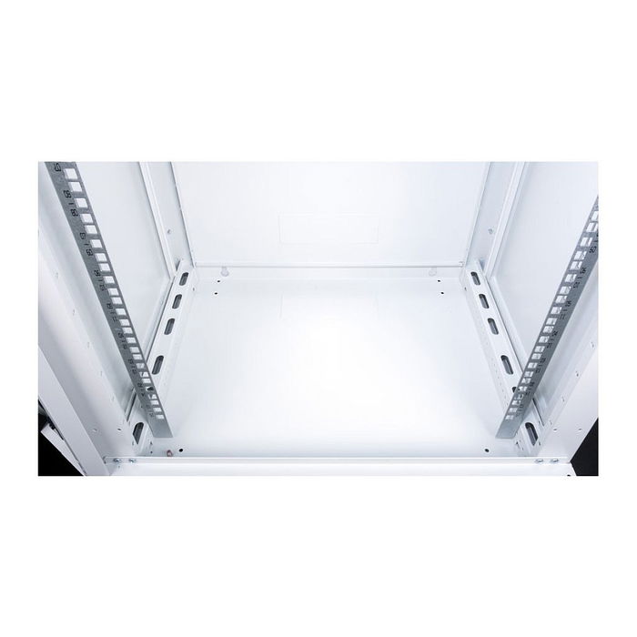 ROLINE 26.21.0126 Bastidor de Pared 19 Pulgadas 15HE 600x450 mm Gris, Vidrio, 80 kg Capacidad, IP20