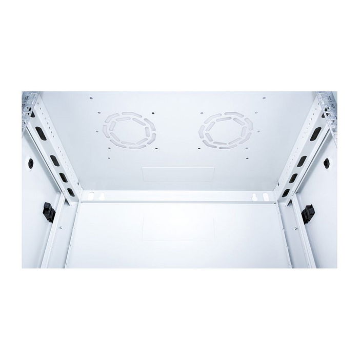 ROLINE 26.21.0126 Bastidor de Pared 19 Pulgadas 15HE 600x450 mm Gris, Vidrio, 80 kg Capacidad, IP20