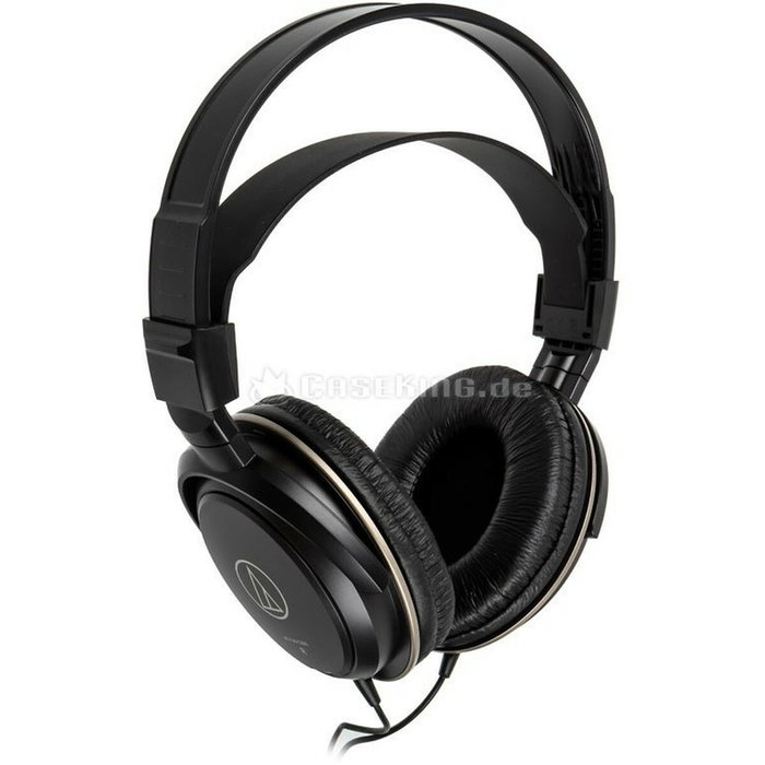 Audio-Technica Auriculares ATH-AVC200 Over-Ear con Cable, Negro