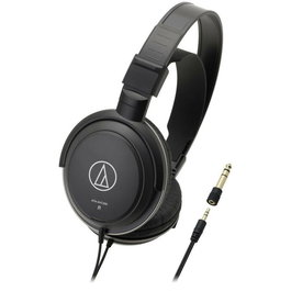 Audio-Technica Auriculares ATH-AVC200 Over-Ear con Cable, Negro