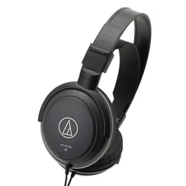 Audio-Technica ATH-AVC200 Auriculares Circumaurales Diadema Alámbricos con Cable 3m para Música, Color Negro