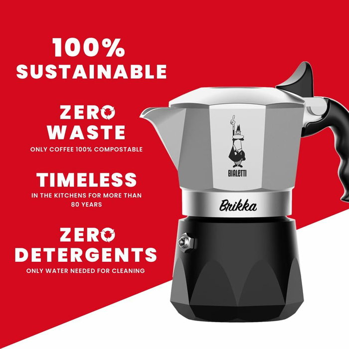 Bialetti Brikka 4 Tazas