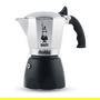 Bialetti Cafetera Italiana Brikka 2023 4 Tazas Negro Acero Inoxidable Aluminio Termoplástico