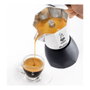 Bialetti Brikka 4 Tazas Negro y Acero inoxidable