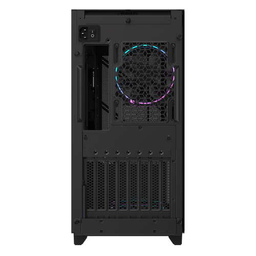 Gigabyte Aorus C400 Glass Midi Tower ATX Negro con Panel de Vidrio Templado, 3 Ventiladores ARGB Incluidos, USB 3.2 Tipo C, 28300-AC400-2CKR