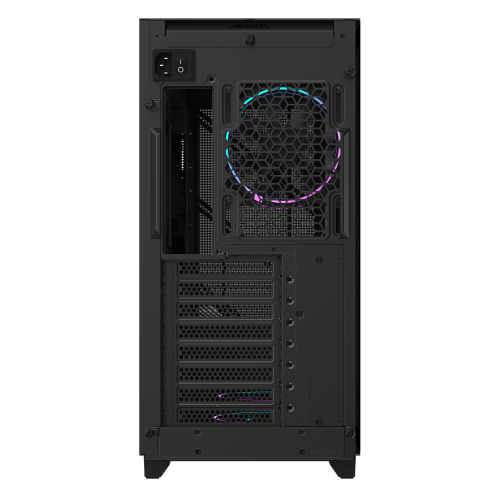 Gigabyte Aorus C400 Glass Midi Tower ATX Negro con Panel de Vidrio Templado, 3 Ventiladores ARGB Incluidos, USB 3.2 Tipo C, 28300-AC400-2CKR