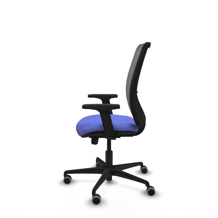 PIQUERAS Y CRESPO Silla de oficina Zulema Azul claro y Gris