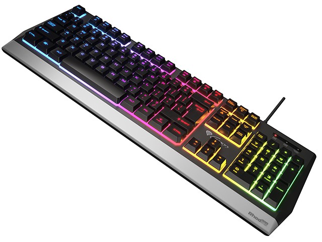 Genesis Rhod 300 RGB Teclado Cableado Qwerty Layout Polaco USB 2.0 12 Teclas Multimedia Retroiluminación RGB Genesis Rhod 300 RGB Teclado Cableado Qwerty Layout Polaco USB 2.0 12 Teclas Multimedia Retroiluminación RGB