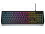 Genesis Rhod 300 RGB Teclado Cableado Qwerty Layout Polaco USB 2.0 12 Teclas Multimedia Retroiluminación RGB