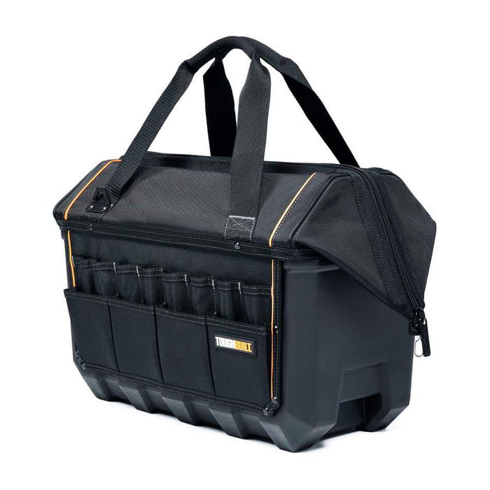 Toughbuilt Bolsa de herramientas Massive Mouth XL con sistema Cliptech, 50,8 x 30,5 x 35,5 cm