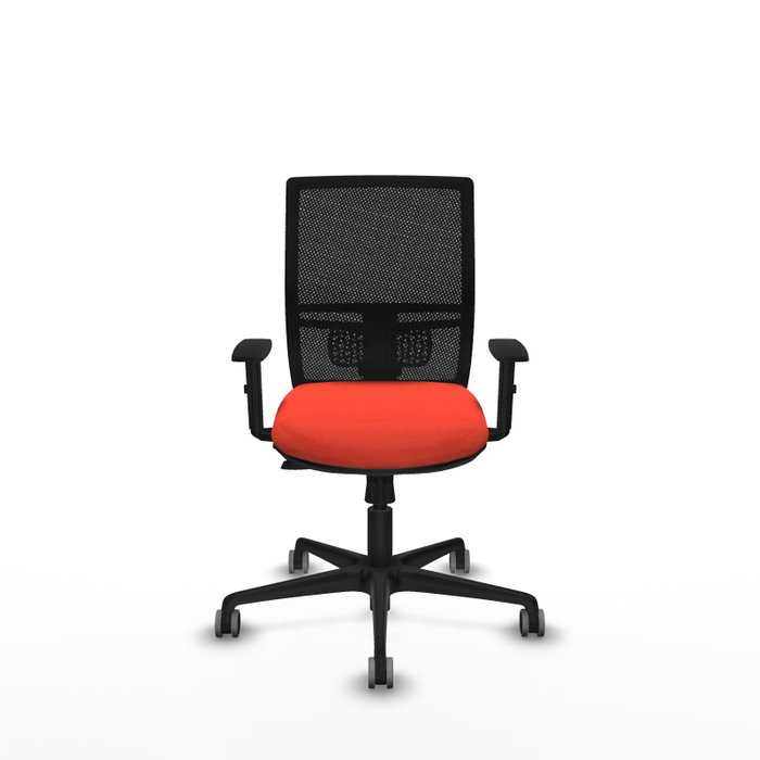 PIQUERAS Y CRESPO Silla de oficina Yunquera Naranja oscuro y Negro PIQUERAS Y CRESPO Silla de oficina Yunquera Naranja oscuro y Negro