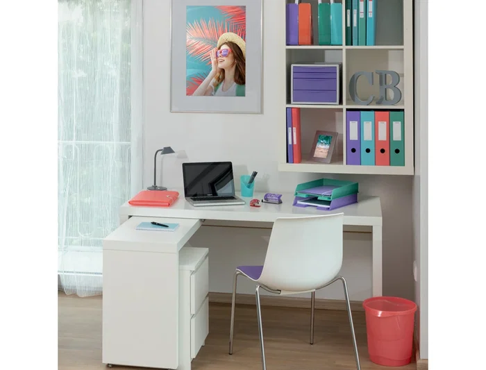 Esselte Bandeja Portadocumentos Colour'Breeze A4, Colores Surtidos, Plástico, 365x350x268 mm