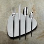 Set 12 Cucharillas Acero y Pvd Soprano Noir Amefa 18-0-4 mm