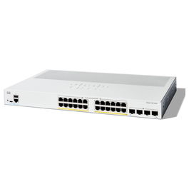 Cisco CATALYST 1200 Switch Gestionado L2 Gigabit Ethernet 24 Puertos PoE 195W Montaje en Rack 1U