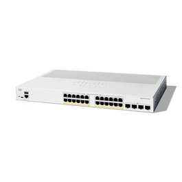 Cisco catalyst 1200 gestionado l2 gigabit ethernet (10/100/1000) energía sobre ethernet (poe) 1u blanco