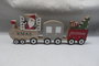 DKD Home Decor Decoración MDF Tren Natural y Rojo 40x2x16 cm