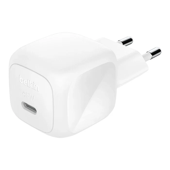 Belkin WCA013KQWH USB-C 45W Power Delivery 3.1 Blanco Belkin WCA013KQWH USB-C 45W Power Delivery 3.1 Blanco