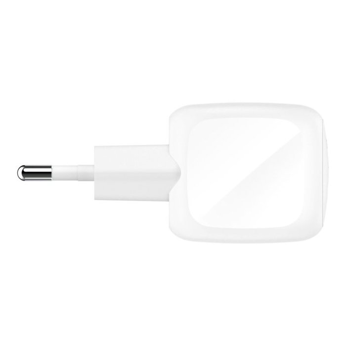 Belkin WCA013KQWH Cargador de Pared USB-C PD 45W Blanco, Carga Rápida para iPhone, iPad, MacBook Air y Dispositivos Compatibles