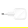 Belkin WCA013KQWH Cargador de Pared USB-C PD 45W Blanco, Carga Rápida para iPhone, iPad, MacBook Air y Dispositivos Compatibles