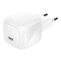 Belkin WCA013KQWH Cargador de Pared USB-C PD 45W Blanco, Carga Rápida para iPhone, iPad, MacBook Air y Dispositivos Compatibles