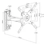 Equip Soporte de pared inclinable 650106 para TV 13-42 pulg.