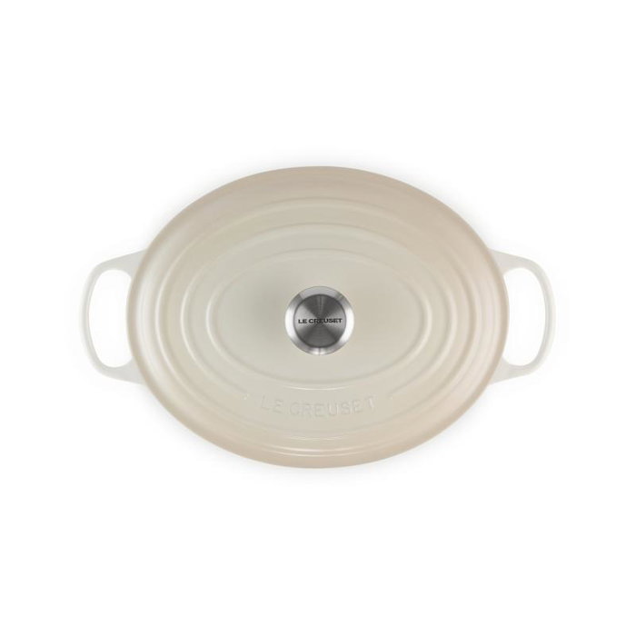 Le Creuset Signature Casserole oval 31 cm Meringue