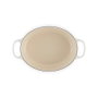 Le Creuset Signature Casserole oval 31 cm Meringue