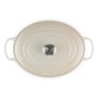 Le Creuset Bräter 31cm, 6.3L, Ovalado, Meringue, Hierro Fundido