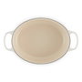 Le Creuset Bräter 31cm, 6.3L, Ovalado, Meringue, Hierro Fundido