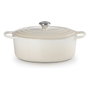 Le Creuset Bräter 31cm, 6.3L, Ovalado, Meringue, Hierro Fundido