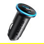 Anker Anker 323 Cargador de Coche USB-C 52.5W 3A IQ 3.0 Carga Rápida 2 Puertos