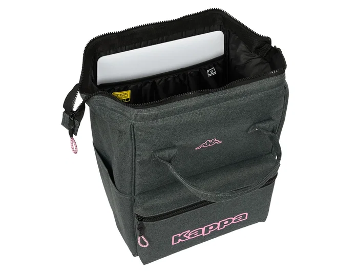 Safta Mochila Kappa Silver Pink para Portátil 13'' con Asas Safta Mochila Kappa Silver Pink para Portátil 13'' con Asas