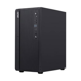 MSI Pro DP80 A14G-017BEU Barebone Sobremesa Negro con Procesador Intel Core i3-14100 (14ª Generación), 4 Núcleos, 3.5 GHz, 12 MB Caché, DDR5, M.2, HDMI 2.1, USB-C, Sin RAM/SSD/SO