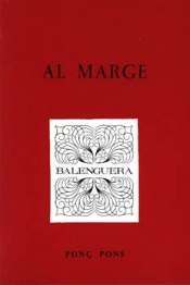 Al Marge, Ponç Pons - MOLL EDITORIAL