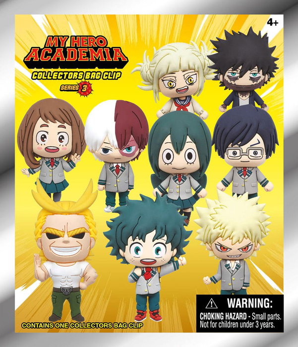 Monogram Int. My Hero Academia Colgantes PVC 3D Series 3 Expositor (24)