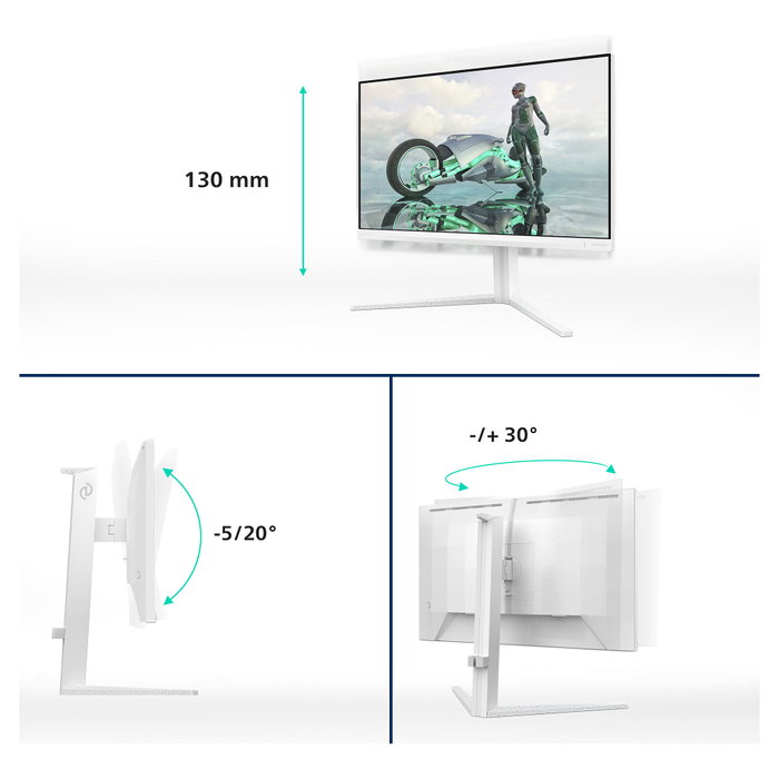 Philips Evnia 24M2N3201A/00 Monitor Gaming 23.8 Full HD IPS 180Hz Blanco Philips Evnia 24M2N3201A/00 Monitor Gaming 23.8 Full HD IPS 180Hz Blanco